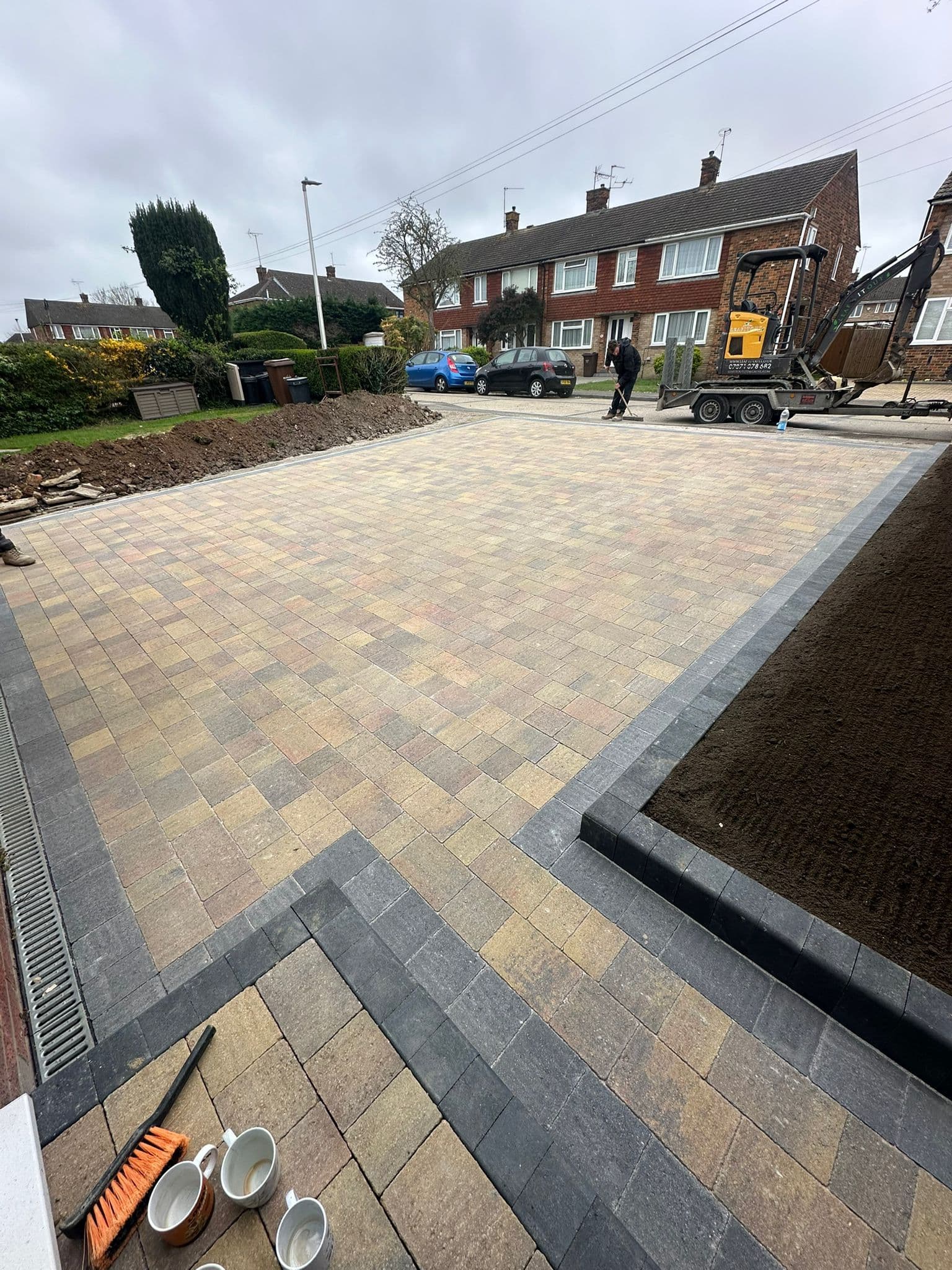 Block Paving Driveway — Leaf It Out landscaping